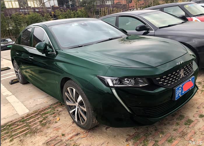 【图】想改色了 哥特兰绿 大家看看灵不灵_标致508论坛_汽车之家论坛