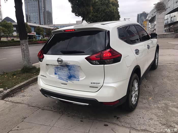 白色奇骏我的选择分享我的提车作业