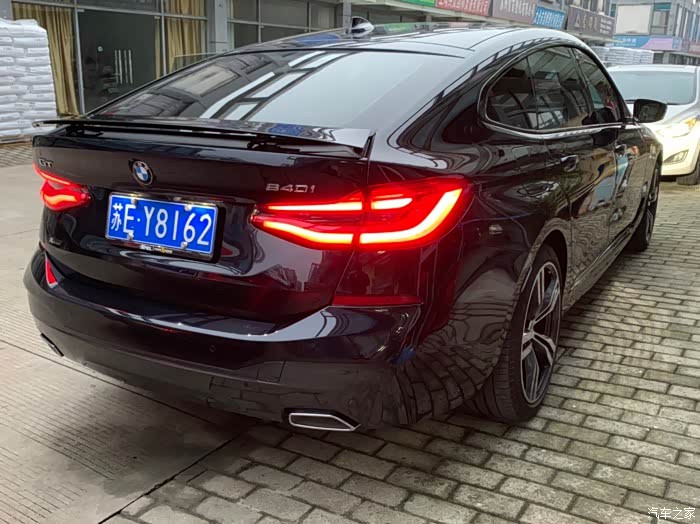 640gt炭黑上牌刚刚一个月先认证下