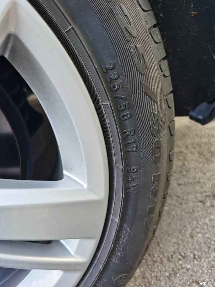 转四条225/50/r17轮胎,倍耐力p7防爆胎