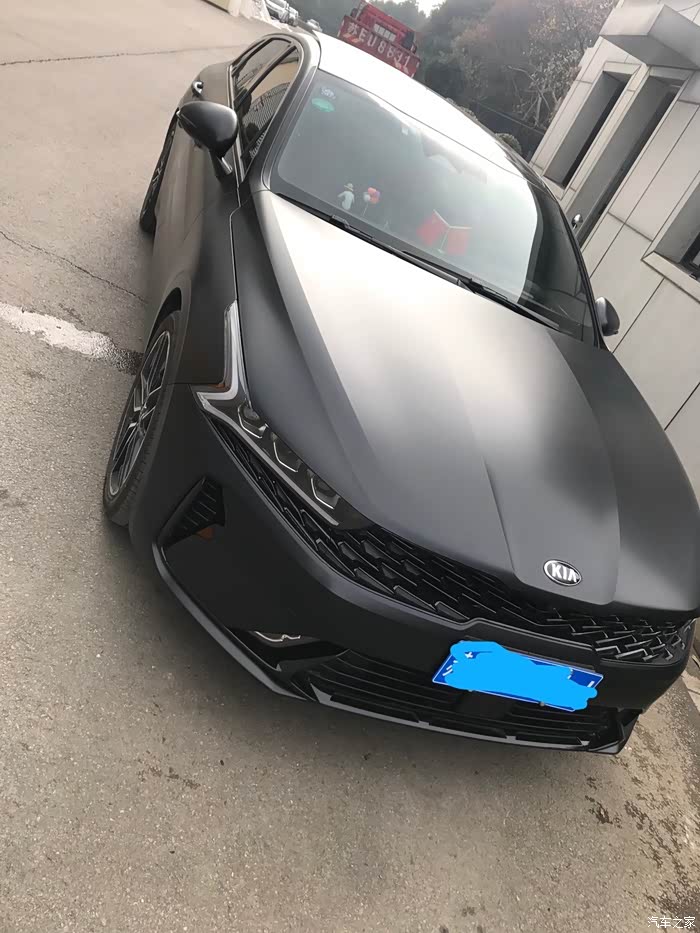 【图】改黑武士陶瓷黑大家看看效果_起亚k5论坛_汽车之家论坛