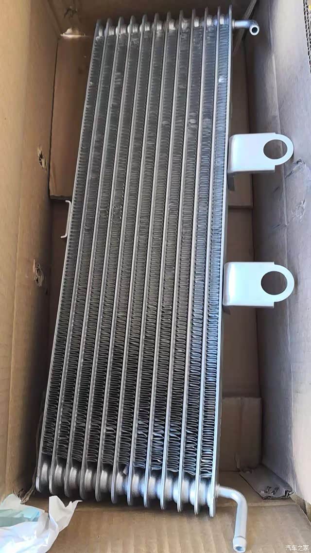 老奇骏防止热保护完美加装科雷傲变速箱油散热器