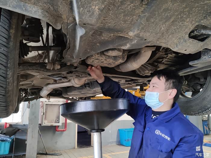 保养记,顺带参观一下长安即将上市的逸动plus_长安cs75论坛_汽车之家