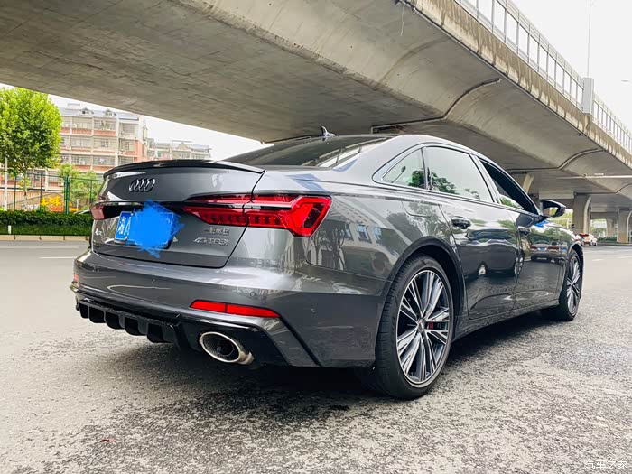 【图】2021款a6l天云灰30周年版外观小改_奥迪a6l论坛_汽车之家论坛