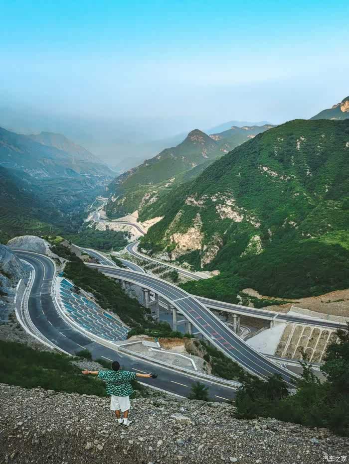 绝北京门头沟绝美盘山公路堪比盘龙古道