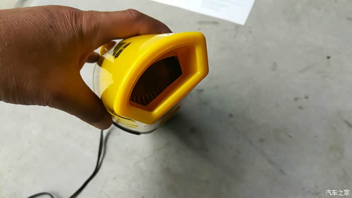 这前罩的吸尘器口的内部样子.