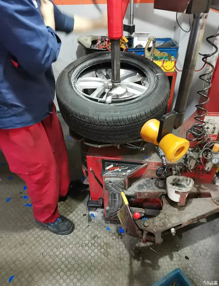 全民用车记补轮胎