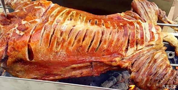 美味地烤全羊期待内蒙古自驾游