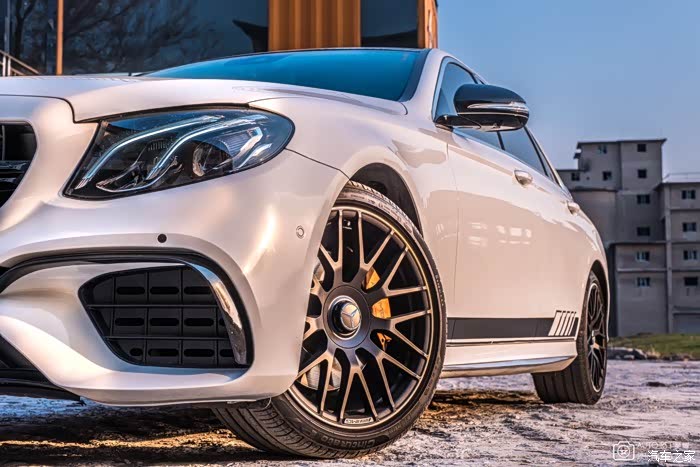 【图】白e300l改装e63s包围 巴博思后唇 amg轮毂_奔驰e级论坛_汽车之