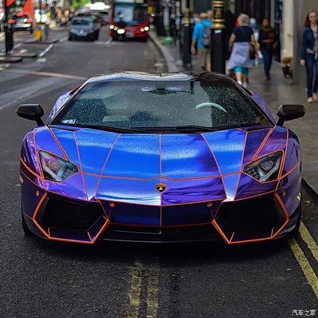 兰博基尼大牛色彩秀!