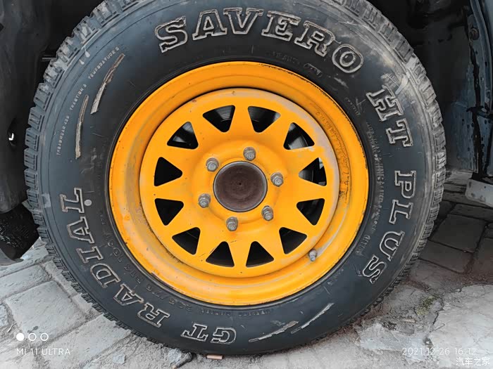 哈弗h3备用轮胎出