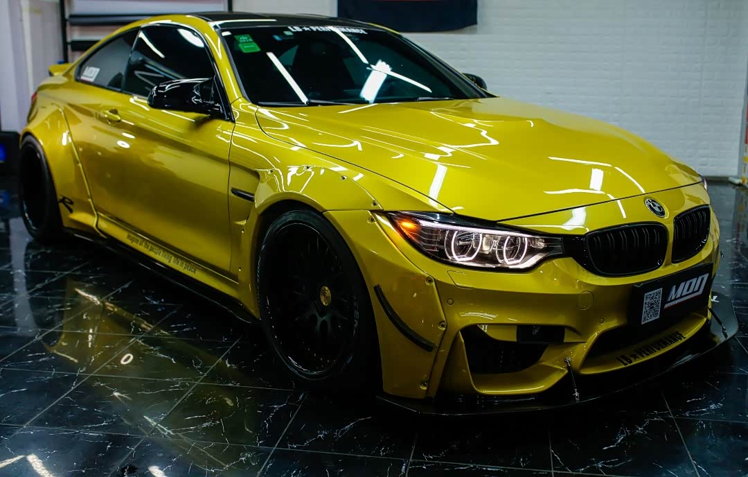 宝马m4lb宽体进化