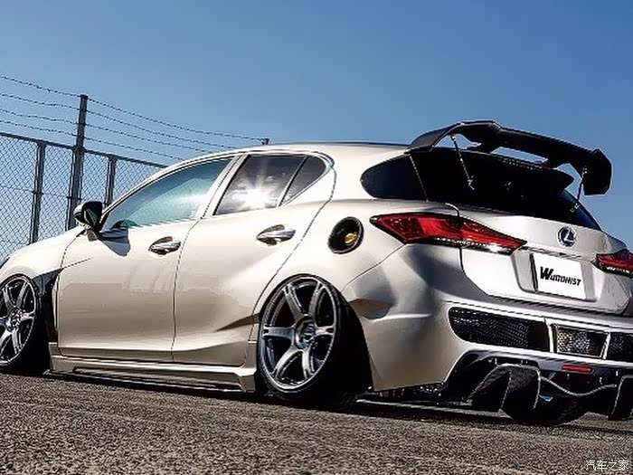 省油又好开改装又很帅雷克萨斯ct200h改装欣赏