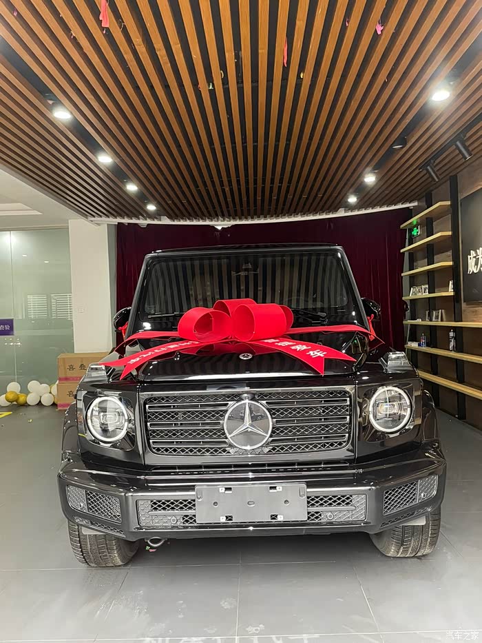 【图】黑色g350提车!_奔驰g级论坛_汽车之家论坛