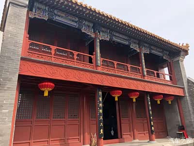 王奶奶募捐修建建成铁瓦殿世宗朱厚熜敕赐护国天仙宫门额至清康熙帝