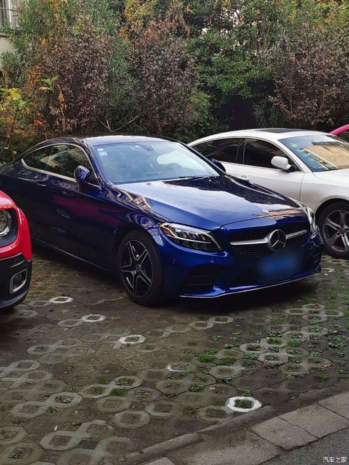 下定2020款c200coupe在途车