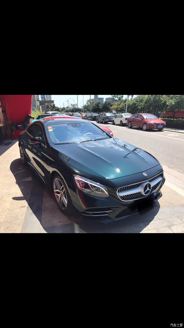 【图】最优雅的s级 s450 coupe_奔驰s级论坛_汽车之家论坛