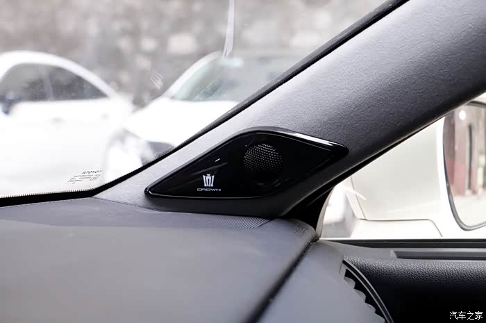 14代皇冠简单升级一下原车的中高音a柱音响