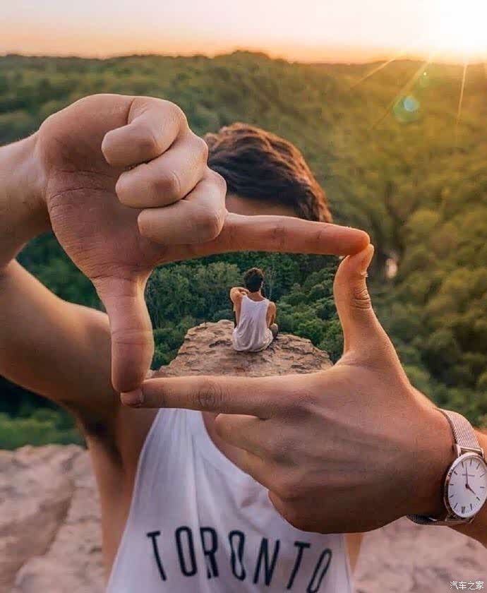 有趣的拍照方式,出去旅游的你们,就需要这样一组***满满的创意