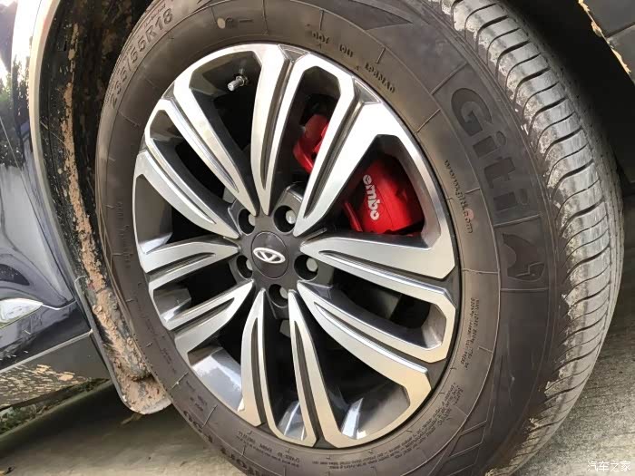 【图】虎八轮毂改过色的进来看看_瑞虎8论坛_汽车之家论坛