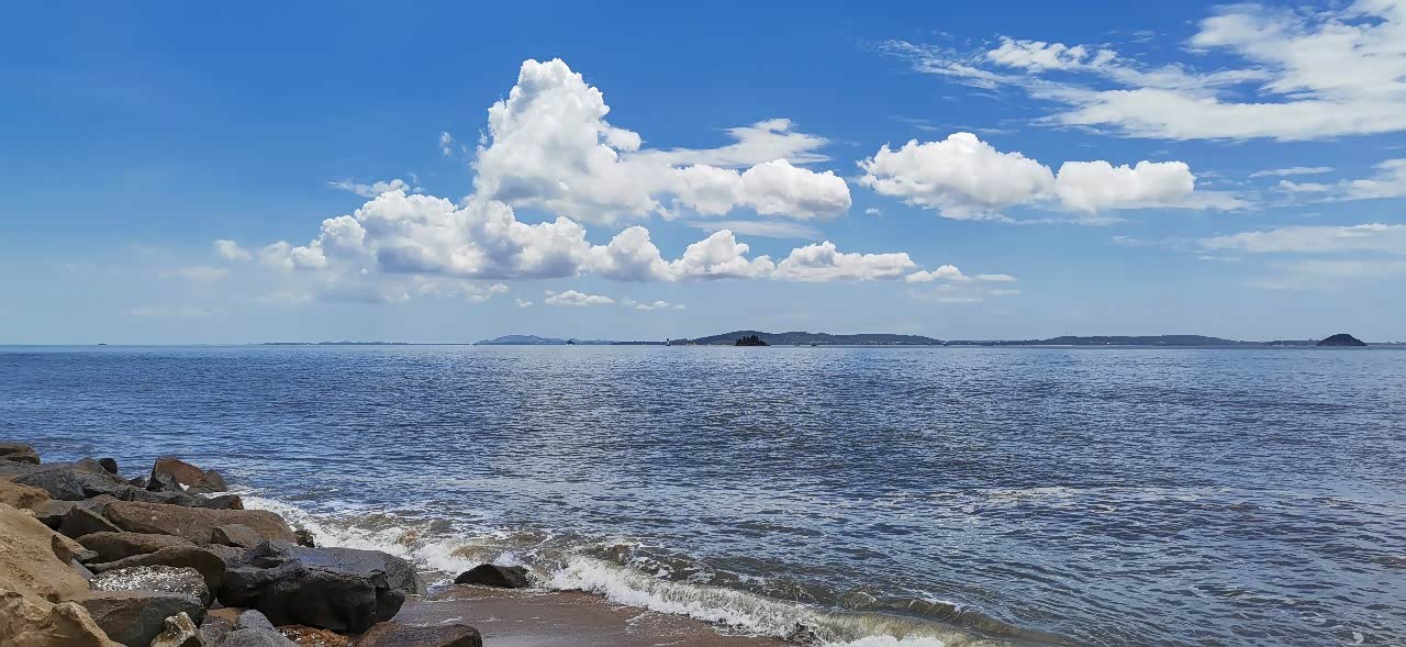 厦门环岛路的风景要慢慢的品味让海风吹拂放松心情