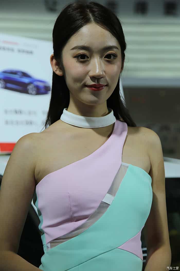告别2021兰州车展上本田展台的清爽车模