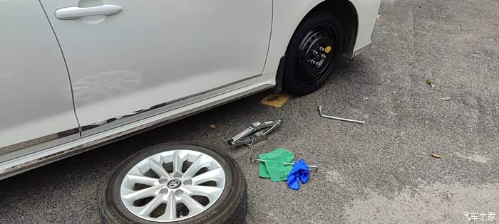 【图】论换备胎._卡罗拉论坛_汽车之家论坛