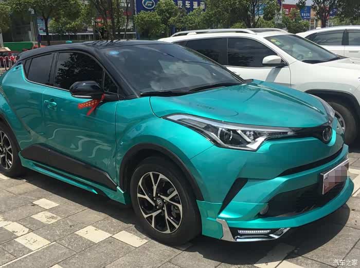 【图】我不管,我要做论坛里的第一辆欧泊银黑顶chr_丰田c-hr论坛_汽车