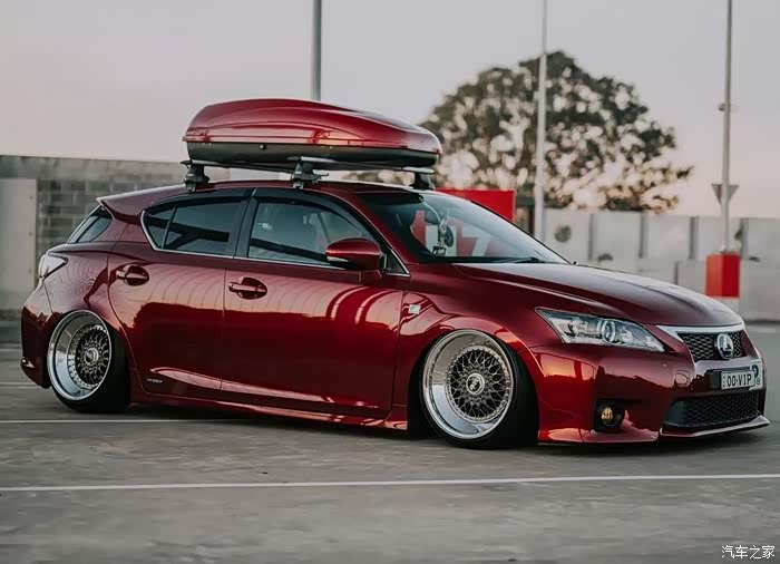 省油又好开改装又很帅雷克萨斯ct200h改装欣赏