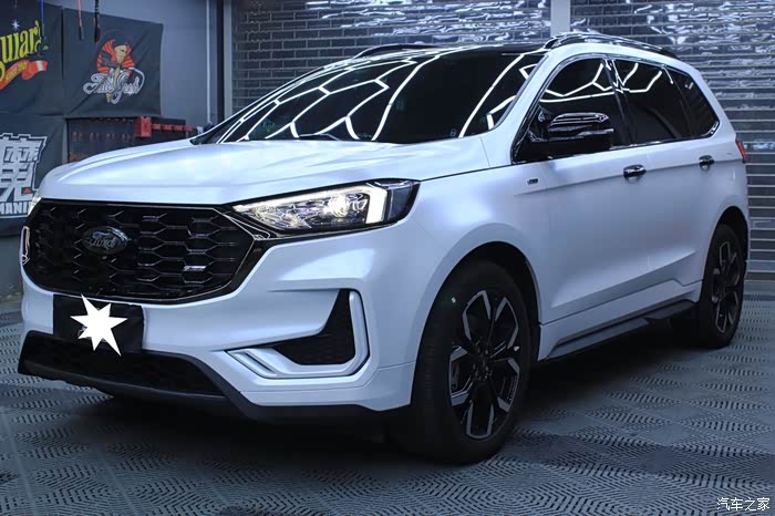 21款锐界st改色电光金属白