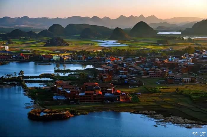 云南普者黑陶渊明笔下的世外桃源