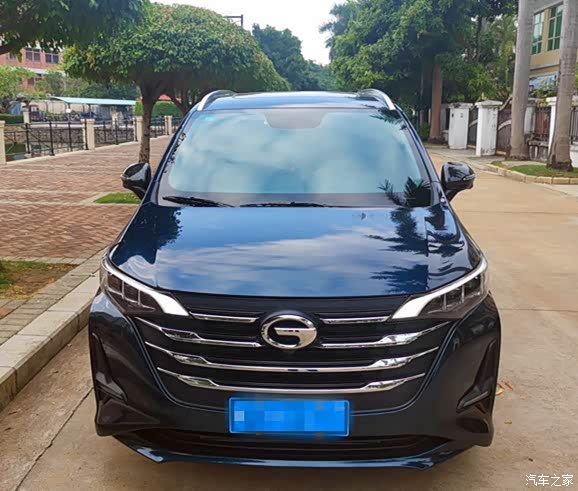 【图】夜色下的孔雀蓝_传祺m6论坛_汽车之家论坛