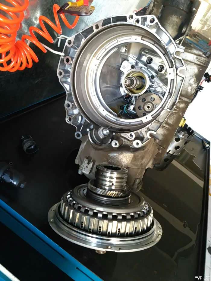 奥迪双离合变速箱0b5维修