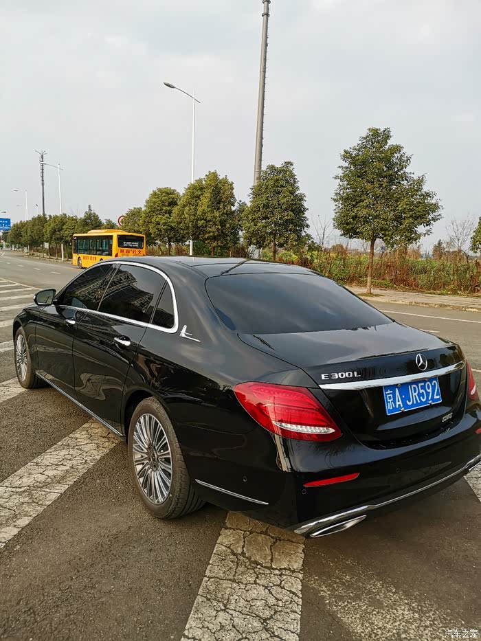 【图】喜提e300豪华立标,申精._奔驰e级论坛_汽车之家论坛