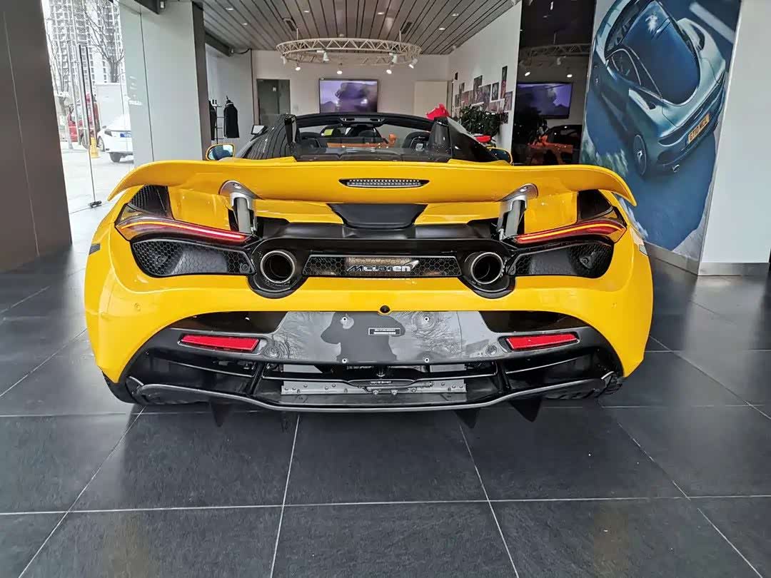 迈凯轮的720s这个黄色很漂亮很时尚._迈凯伦620r论坛_手机汽车之家