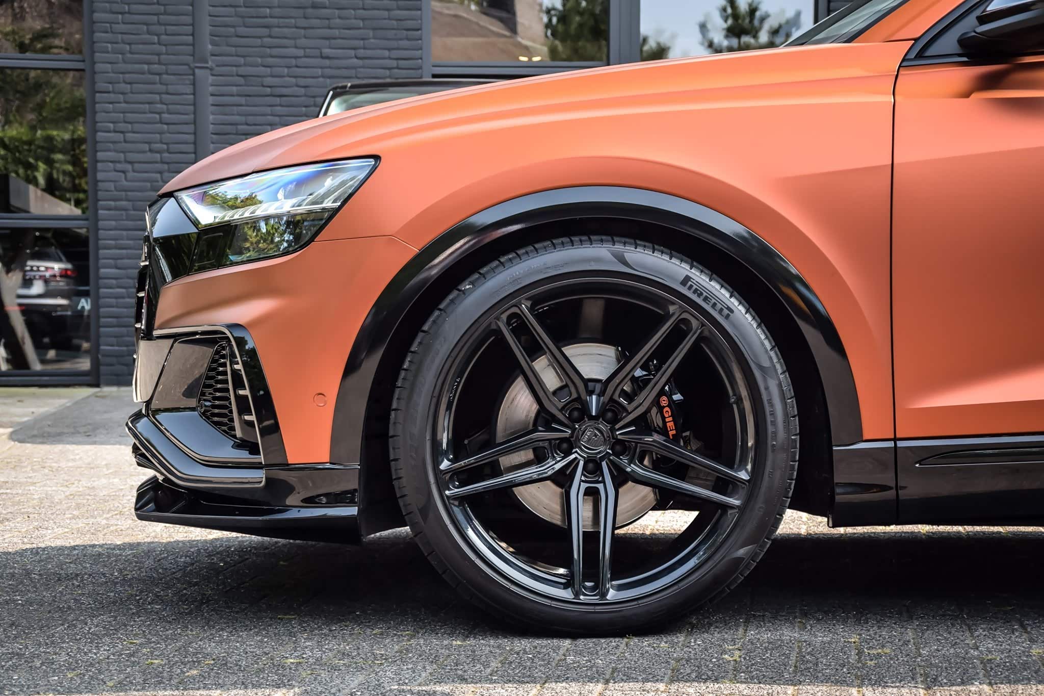 奥迪q8abt改装版这台改的很棒啊