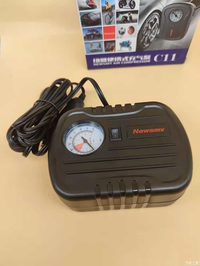 家家众测纽曼车载充气泵评测