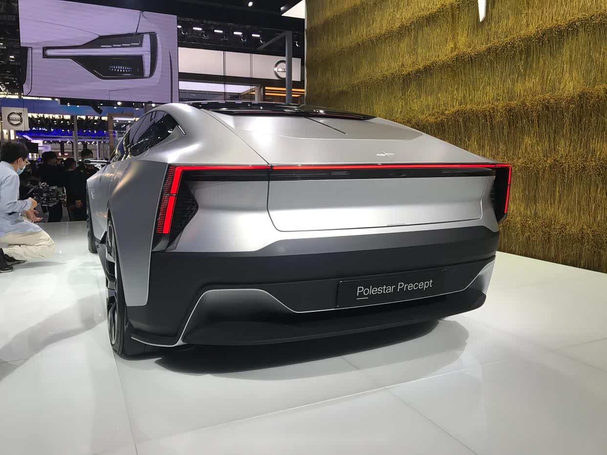 polestar precept概念车国内首发亮相!大酷了!