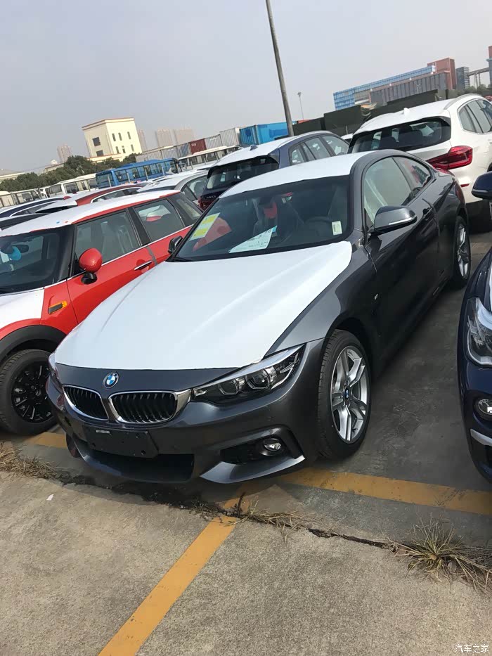 【图】圣诞节425矿石灰提车作业_宝马4系论坛_汽车之家论坛