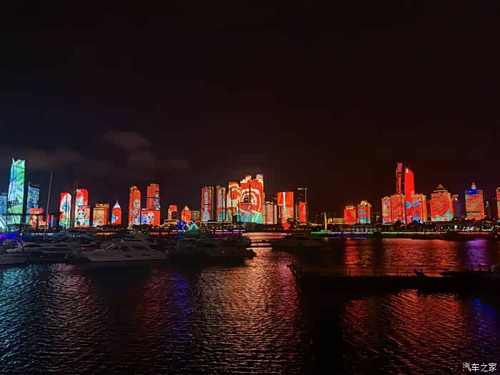 打卡情人坝赏灯光秀这也太美了吧