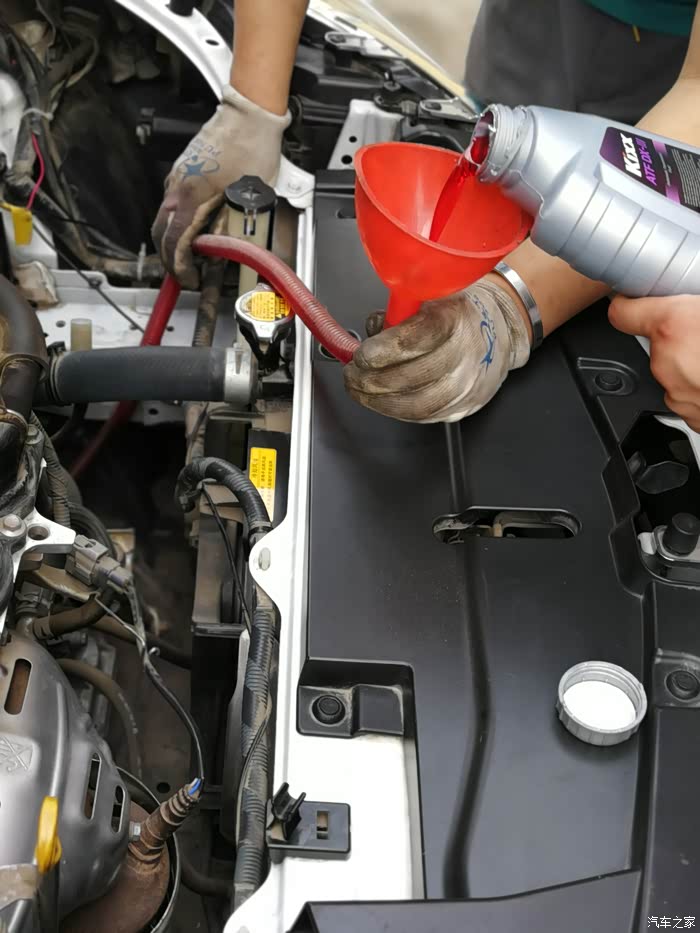 威驰保养之更换变速箱油
