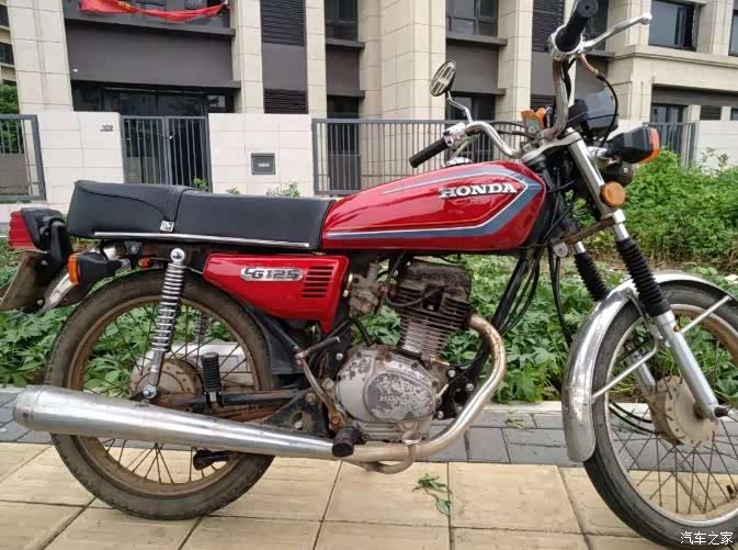 【情怀】30年情怀车-爸爸的cg125 本田第二代白金cg125