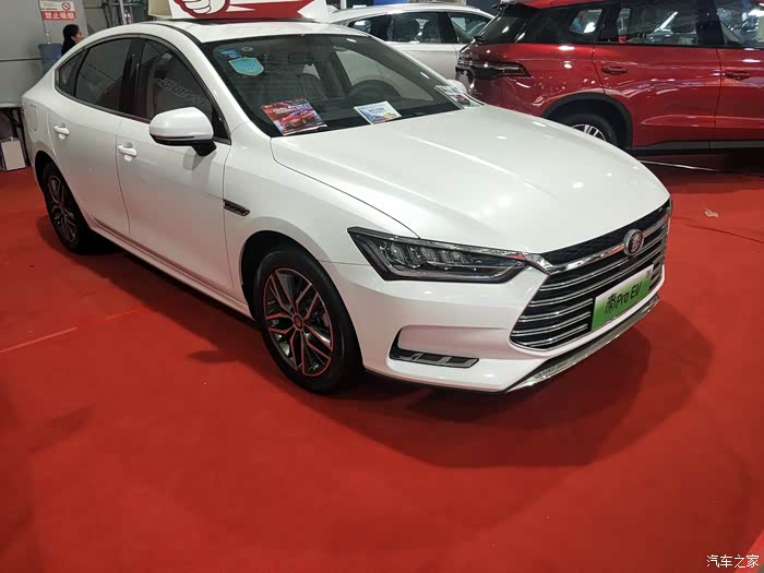 寿光车展遇到比亚迪汽车秦proev