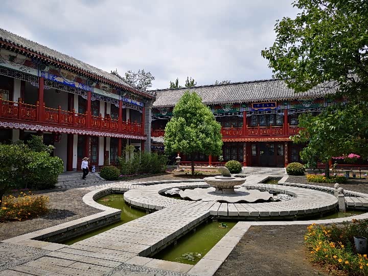 cs35plus古典美置身鲁班草堂拍大片