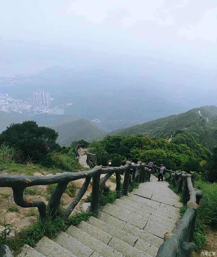 爬梧桐山赏绝美风景