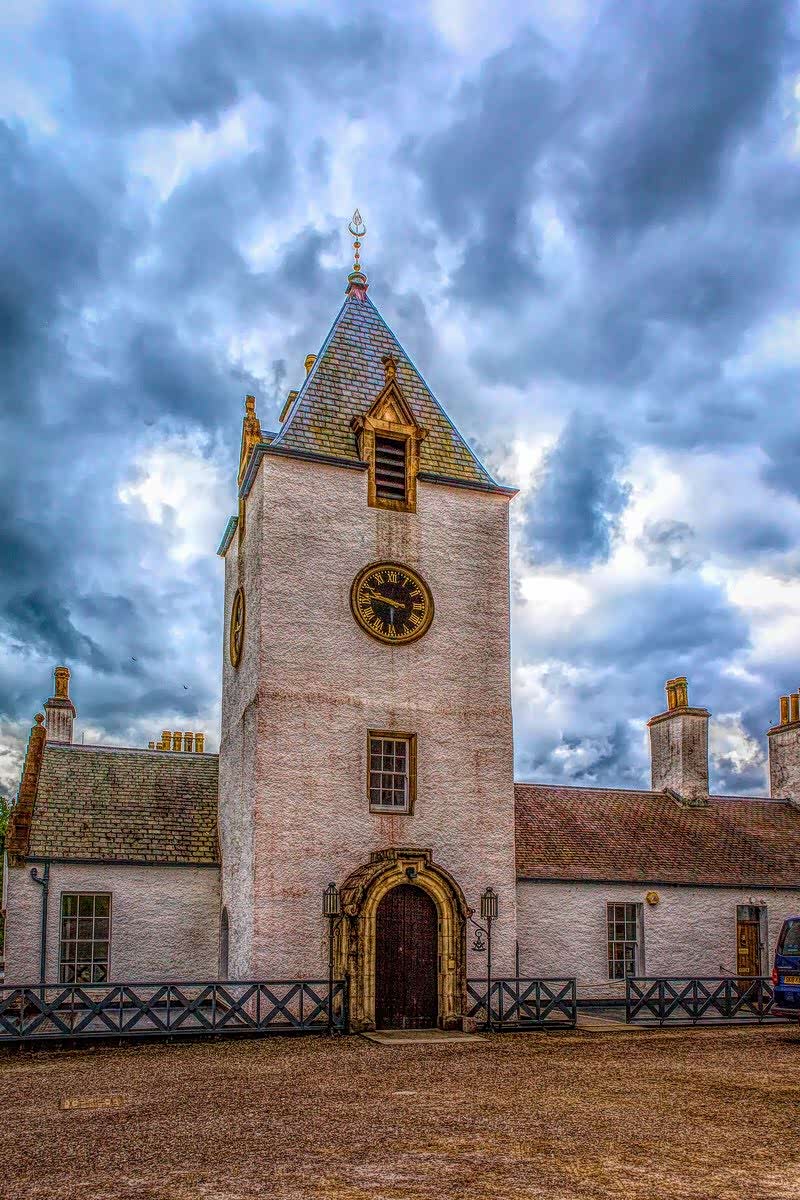 苏格兰布莱尔城堡blaircastle13世纪的建筑