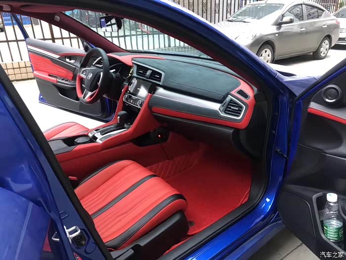 本田思域内饰改装