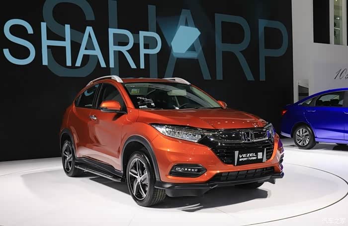 车展上的本田缤智