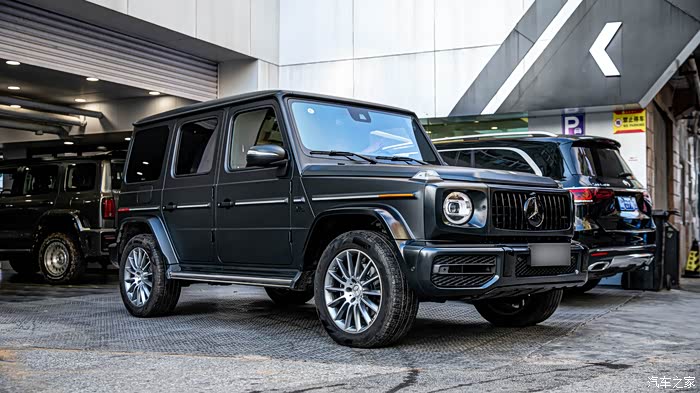 【图】【提车小改】美规g550整改amg g63包围套件 磨砂黑改色_奔驰amg