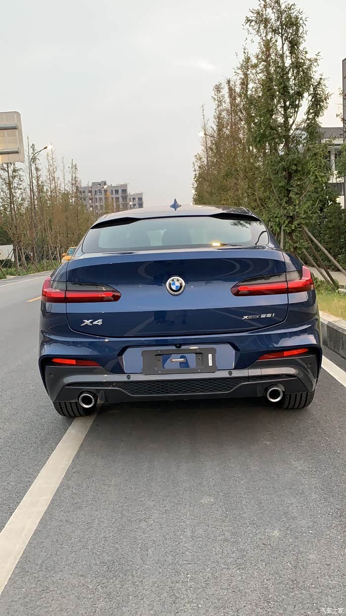 【图】提车作业:炭黑色新x4,心动只在一瞬间_宝马x4论坛_汽车之家论坛